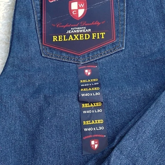 40-30 Men's relaxed fit denim - Picture 3 of 5
